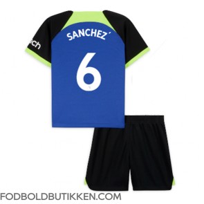 Tottenham Hotspur Davinson Sanchez #6 Udebanetrøje Børn 2022-23 Kortærmet (+ Korte bukser)